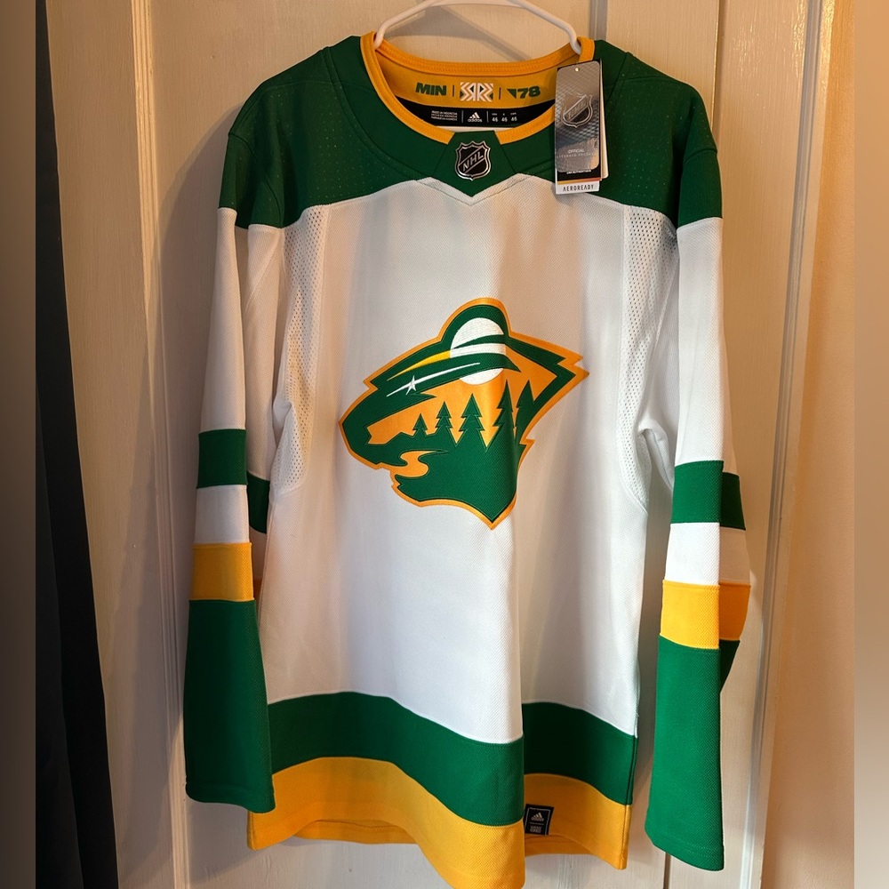 Minnesota Wild Reverse Retro Hockey Jersey